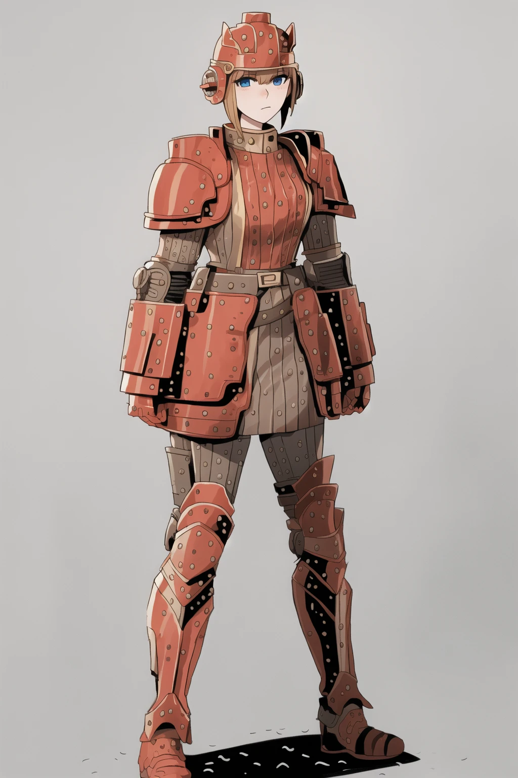 full body, woman, armor, helmet, <lora:hou_jae_04 style-000002:1>