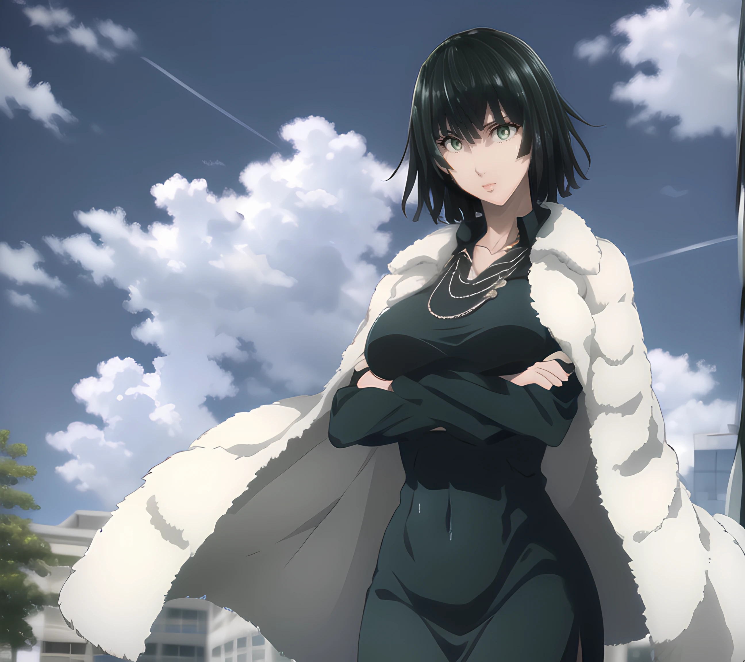<lora:FubukiOPM:1>, FubukiOPM, looking_at_viewer,