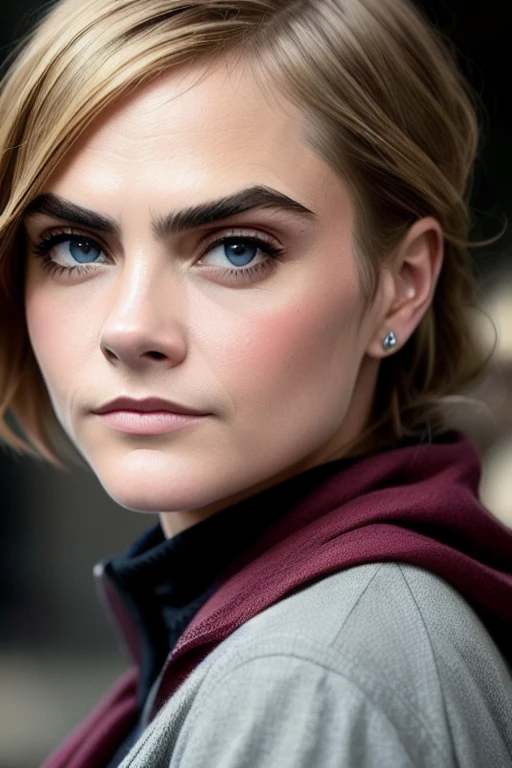 a portrait photo of (caradelevingne_ti-1850:0.98), modelshoot style, (extremely detailed CG unity 8k wallpaper), photo of the most beautiful artwork in the world, professional majestic oil painting by Ed Blinkey, Atey Ghailan, Studio Ghibli, by Jeremy Mann, Greg Manchess, Antonio Moro, trending on ArtStation, trending on CGSociety, Intricate, High Detail, Sharp focus, dramatic, photorealistic painting art by midjourney and greg rutkowski,