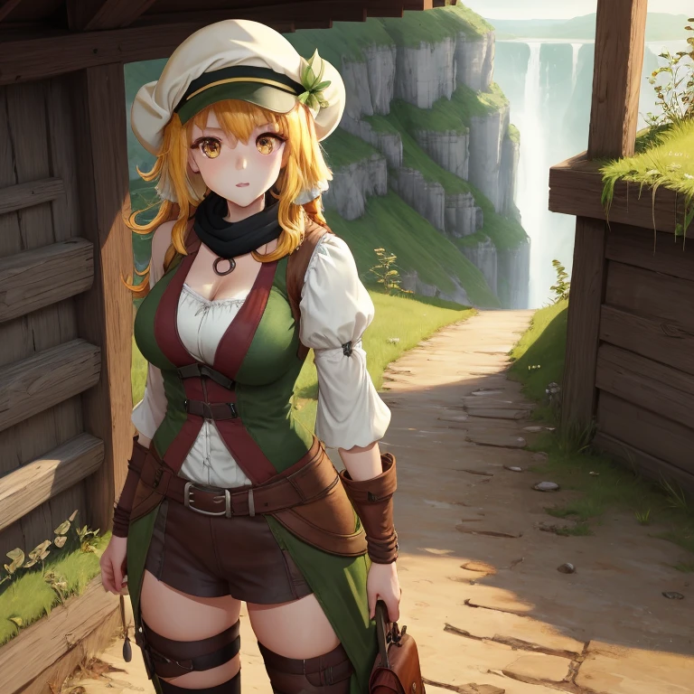 <lora:roxanne:0.6> adventurer outfit