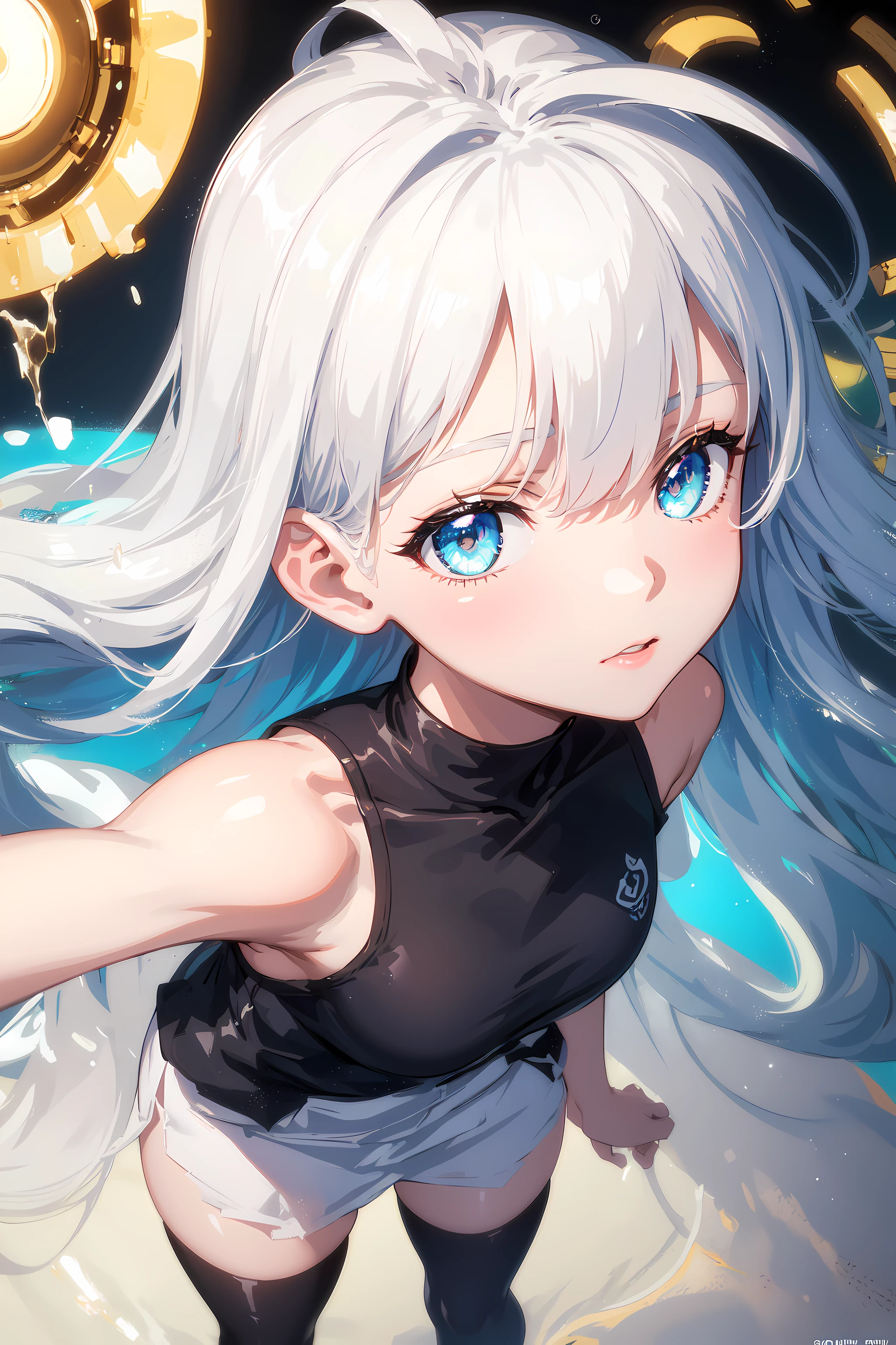 (masterpiece:1.2, best quality), (finely detailed beautiful eyes: 1.2), (extremely detailed CG unity 8k wallpaper, masterpiece, best quality, ultra-detailed, best shadow), (detailed background), (beautiful detailed face, beautiful detailed eyes), High contrast, (best illumination, an extremely delicate and beautiful),1girl,((colourful paint splashes on transparent background, dulux,)), ((caustic)), dynamic angle,beautiful detailed glow,full body, cowboy shot,