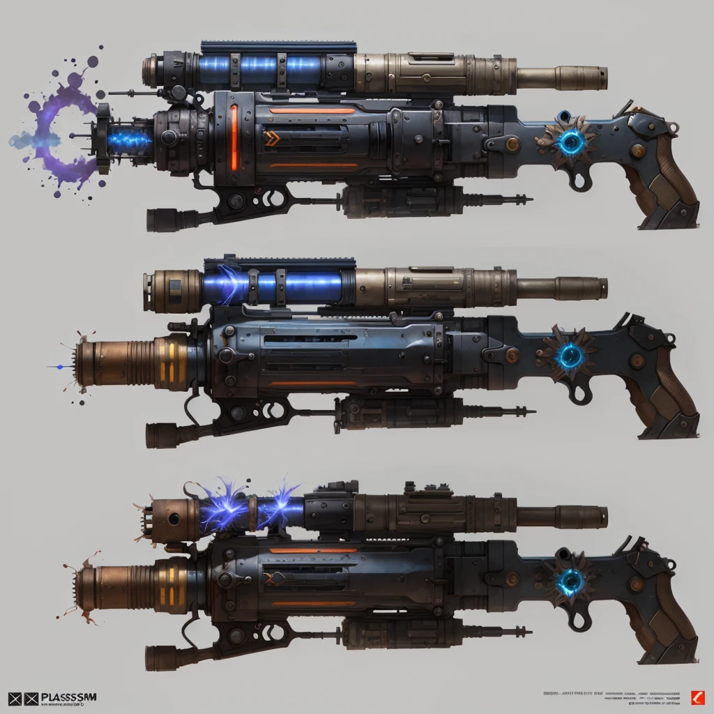 concept art <lora:teslapunkai2:.45> , teslapunkai,
ray gun , Plasma-powered