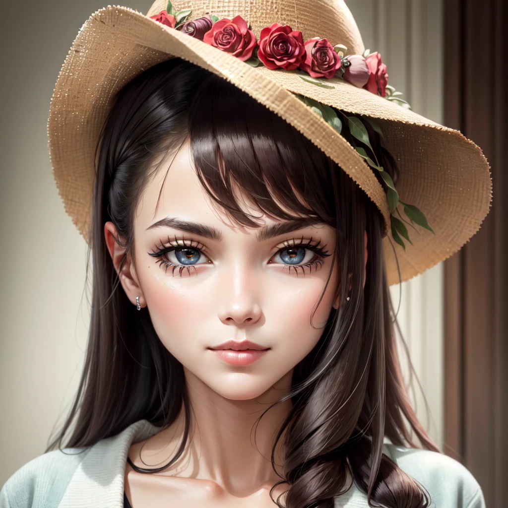 face, closeup, woman