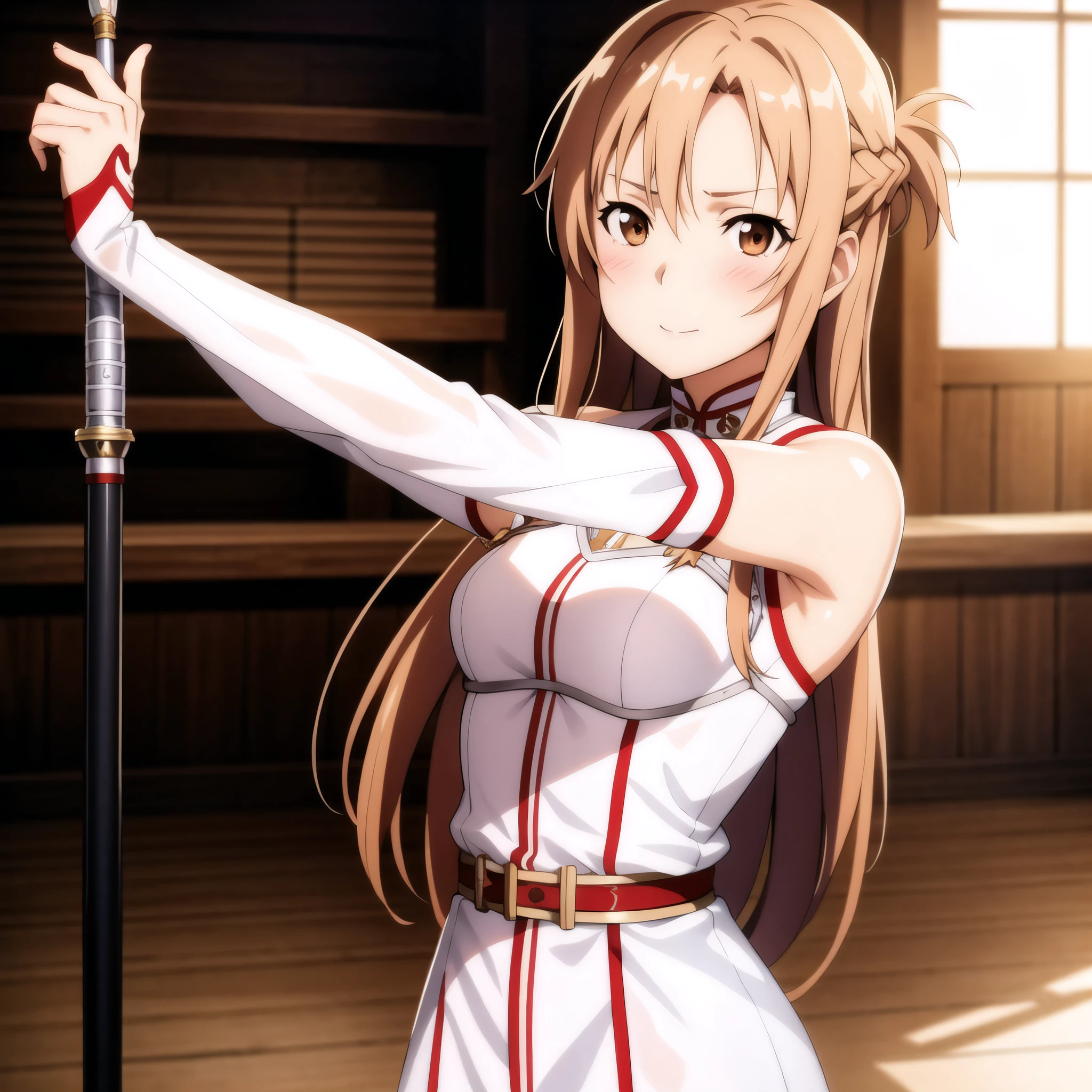 Asuna Yuuki (sword art online), sao v1.0