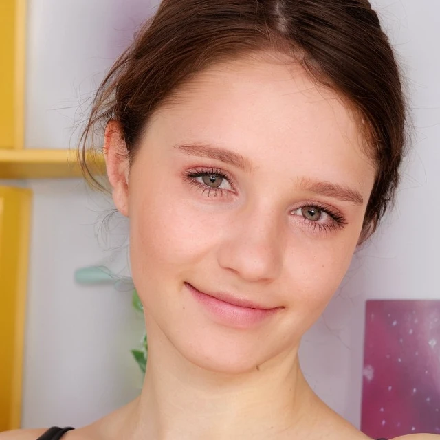 <lora:sweety:1>, a photo portrait 20yo slim female detailed face look at camera, smirk, (smile:0.5), raw, intricate, high quality, 8K, (natural skin texture, hyperrealism, soft light, sharp:1.2)