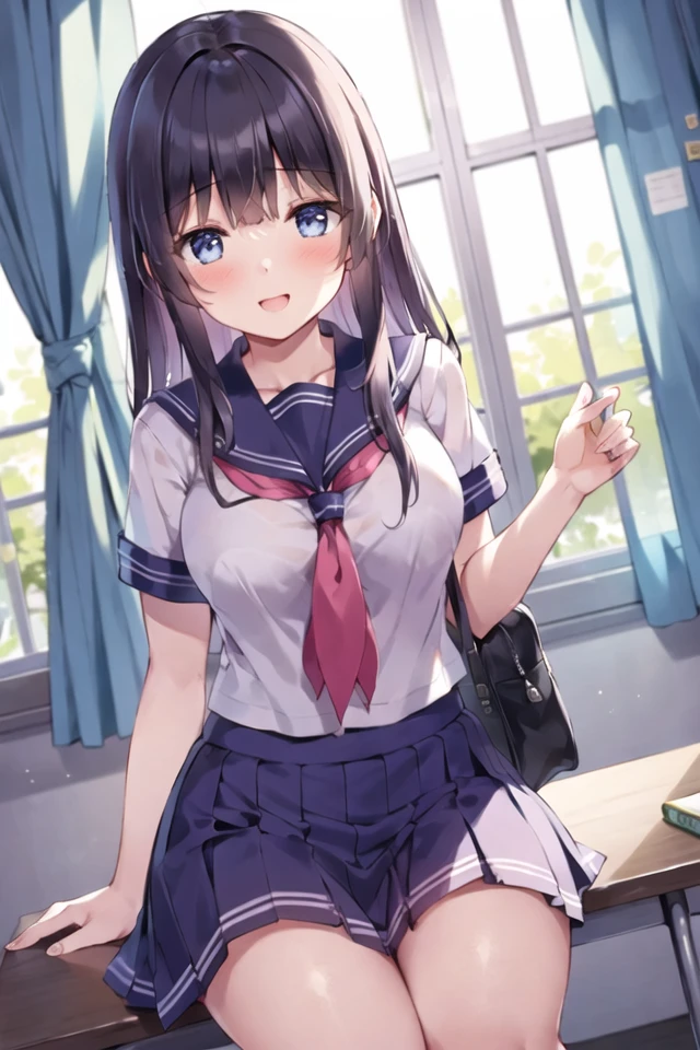 {masterpiece}, {best quality},1girl,school_uniform  <lora:miyasemahiro-v1:0.6>