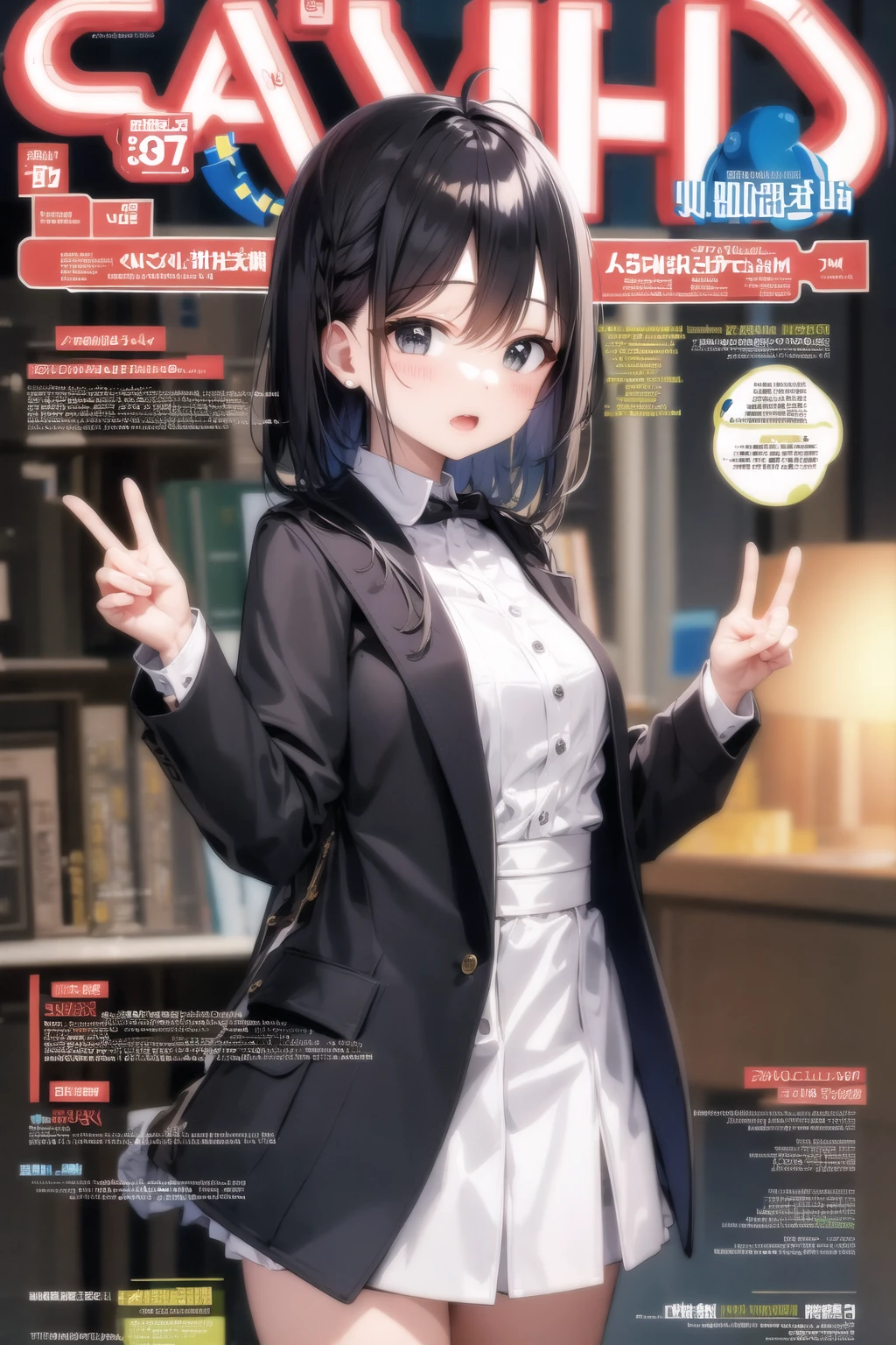 magazine cover, <lora:Magazine-10:0.6>