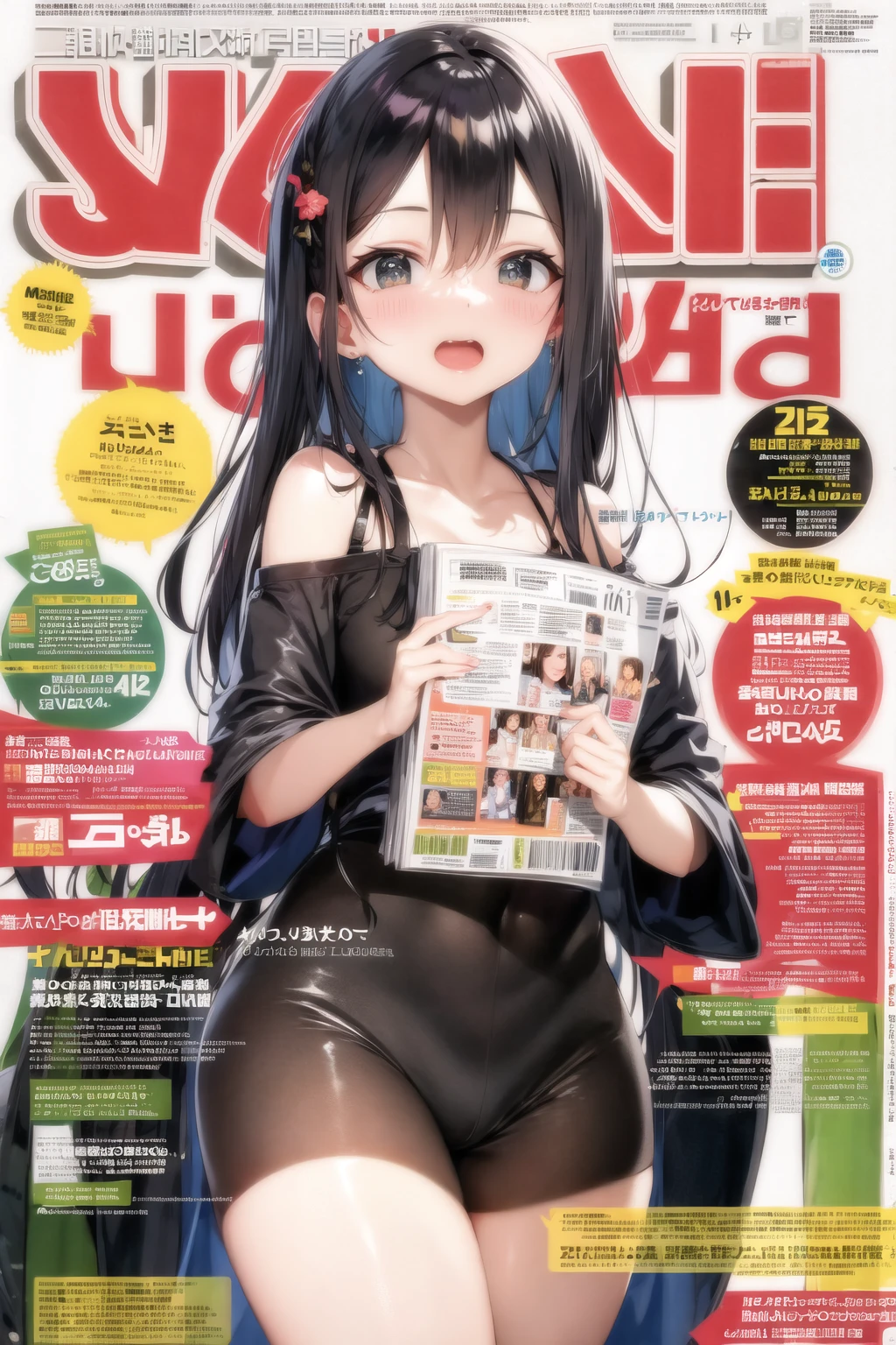 magazine cover, <lora:Magazine-10:0.6>