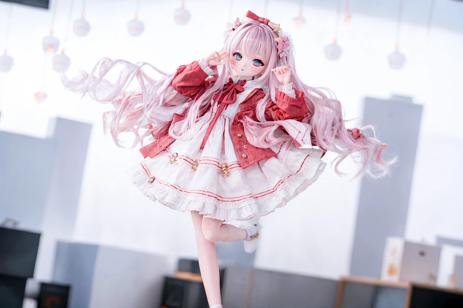 doll, dd, 1girl,full body,bright background