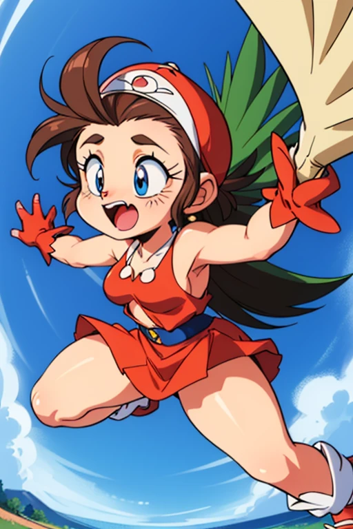 sfw, masterpiece, best quality, 80's anime style, (((Birdo))), dynamic pose,
