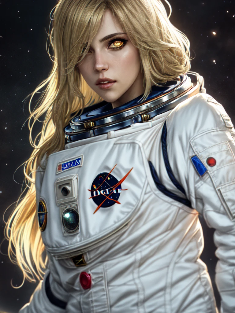 (masterpiece, best quality:1.2), <lora:Queen_Marika:0.7>
1girl, lips, yellow eyes, parted lips, blonde hair, hair over one eye, long single braid, breasts, large breasts, (covered nipples:0.5)
[(astronaut:1.4):bodycon] costume, no helmet, hair ornament,
looking at viewer, (suggestive:0.9), horny, (segges:1.2)
outdoors, (night:1.3), scared, landscape, cosmos, gloomy mountain at the background,
cinematic lighting, (volumetric lighting), extremely detailed CG unity 8k wallpaper, focused, extremely detailed, ultra realistic, photorealistic, sharp focus, (high contrast), photograph, detailed and intricate, instagram, highly detailed, digital painting, artstation, concept art, smooth, sharp focus, illustration,, (epic realistic, hdr, luminous, intricate details, hyperdetailed, cinematic, rim light)