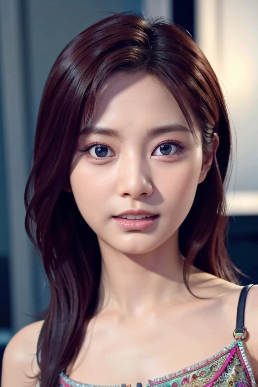 tztwtzuyu,(short hair:0.7), (day:1.1), RAW,(8k, best quality, masterpiece:1.2),(intricate details:1.4),(sun lighting:1.2),octane render, complex 3d render ultra detailed, studio soft light, rim light, vibrant details, ultra detailed, realistic skin texture,smile, detailed face, beautiful detailed eyes, extremely detailed CG unity 8k wallpaper,makeup, (detailed background:1.2), (cowboy shot:1.2),(perfect anatomy:1.2),(wide hip:1.1),(casual outfit:1.2),  <lora:tzuyuv1.5.6-000004:0.7>