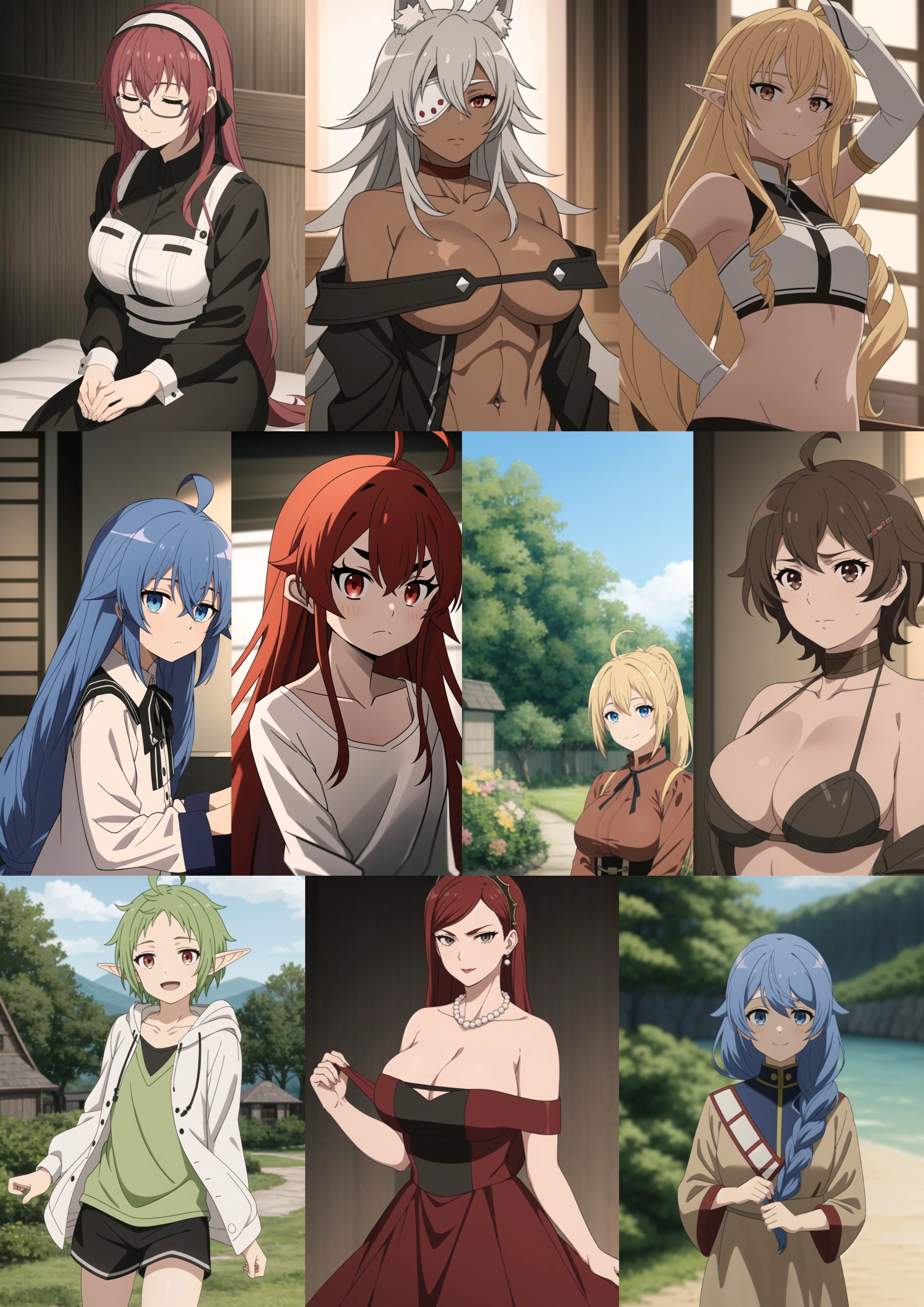 Mushoku Tensei - Girlpack LoRA 0.1