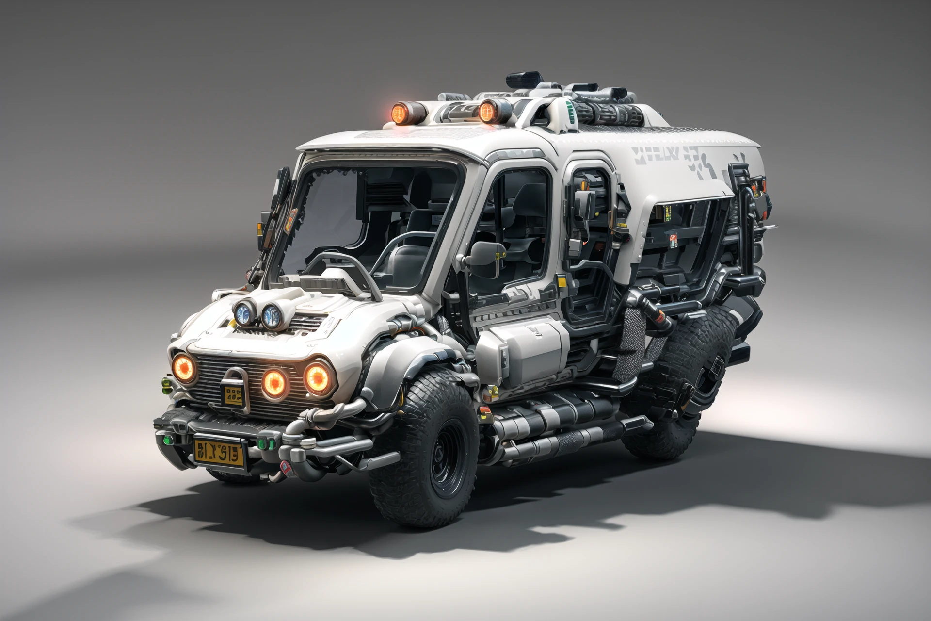 masterpiece, best quality, vehicle, cyberpunk,(3d:1.2),
<lora:Vehicle:0.8>