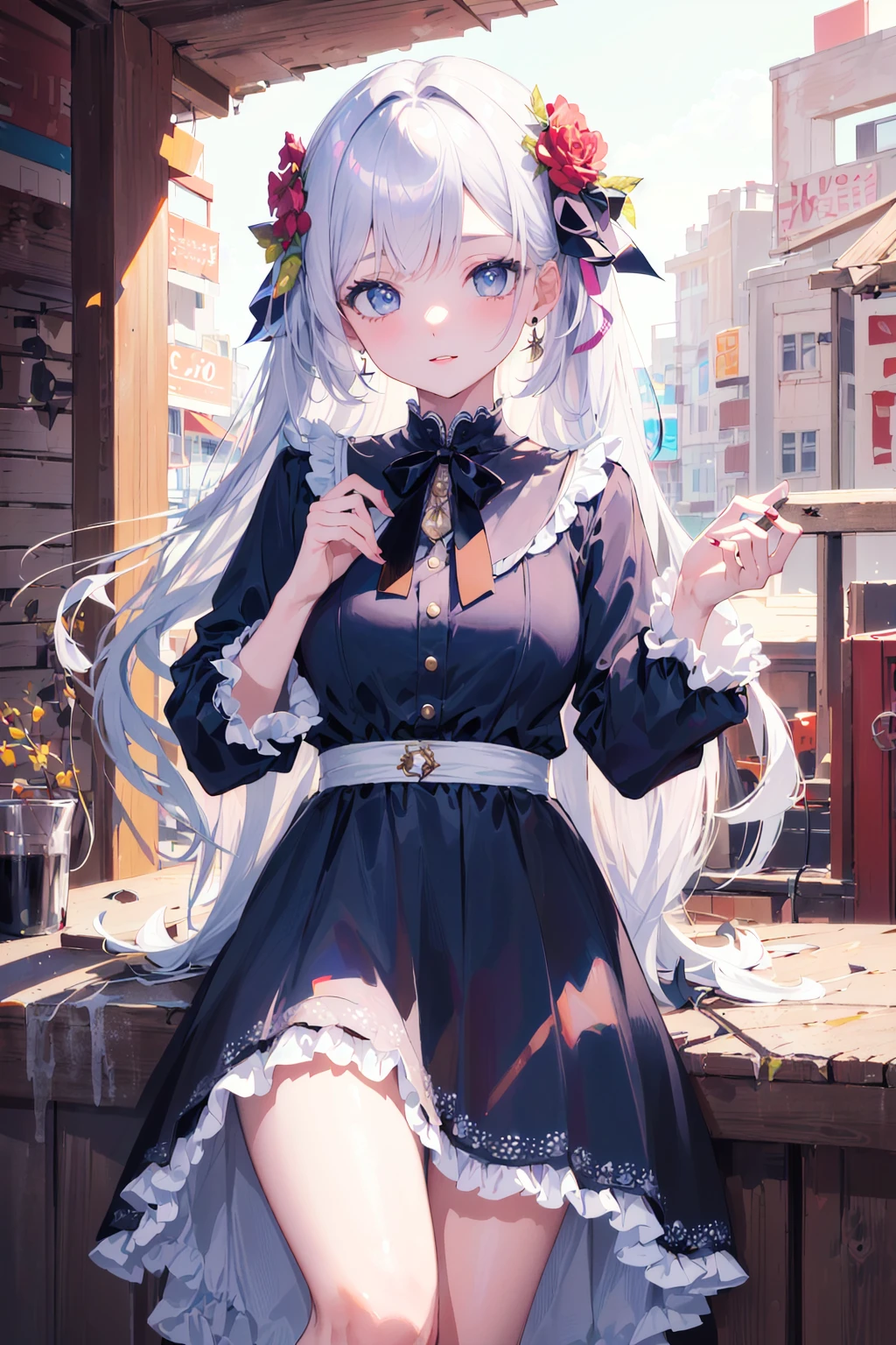 (masterpiece, top quality, best quality, official art, beautiful and aesthetic:1.2),
1girl, cute girl, chibi girl,