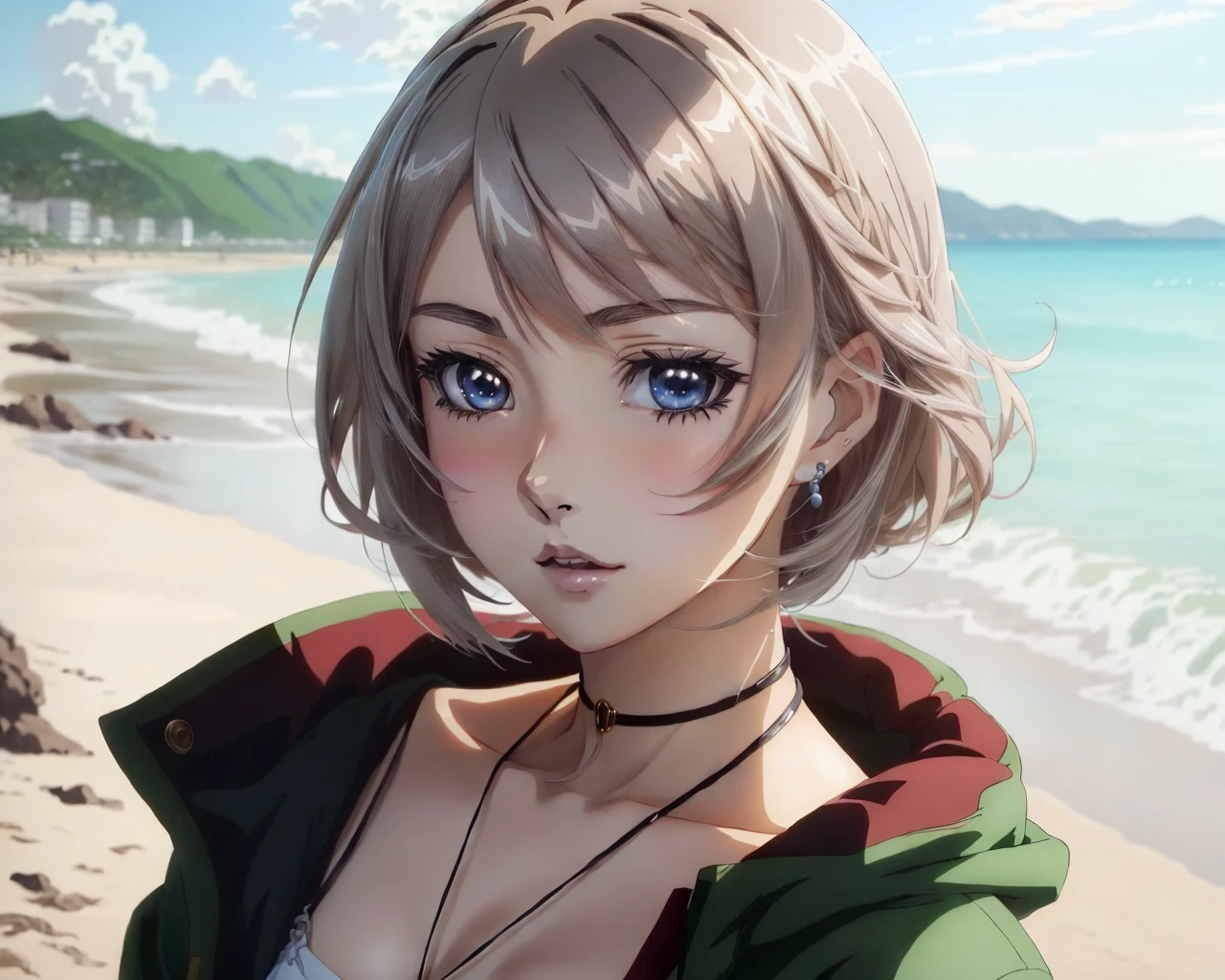 (anime screencap,:1.5)
Van
1girl, upper body portrait, velvet Mahogany pixie bob
swept bangs Beach Bag Silver Thin Brows
anime screencap,
hyperrealism, photorealism,
,best quality,masterpiece,highly detailed,ultra-detailed,