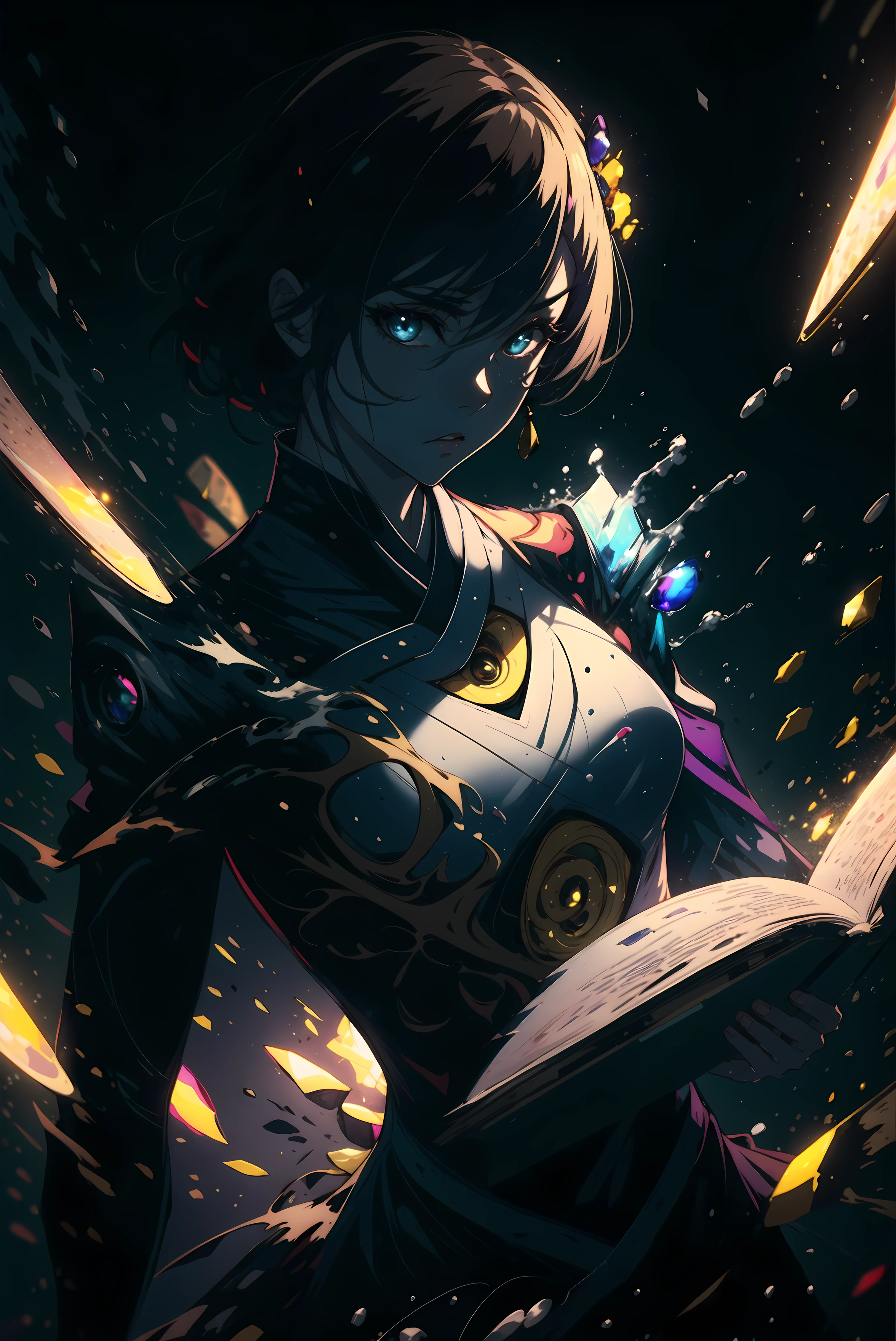 (Cinematic Digital Artwork:1.3) of (Masterpiece:1.3) <lora:beautifulDetailedEyes_v10:0.85>, (magic Ninja of the Deep Hours:1.2), Cloud Elemental, Full Length, reading a book, contrasting colors, jealous, Shallow Depth Of Field, Bokeh, Trending on Artstation,CGSociety,ArtStation,close portrait,(manga:1.3),beautiful,attractive,handsome,trending on ArtStation,DeviantArt contest winner,CGSociety,ultrafine,detailed,studio lighting