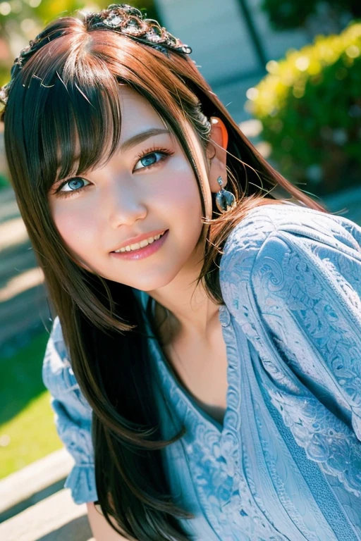 sorasora,(8k, best quality, masterpiece:1.2),(intricate details:1.4),(photorealistic:1.4),octane render, complex 3d render ultra detailed, studio soft light, rim light, vibrant details, ultra detailed, realistic skin texture, detailed face,(smile:1.2), extremely detailed CG unity 8k wallpaper, makeup,(detailed random background:1.2),(half body),
<lora:soraamamiya1:0.7>