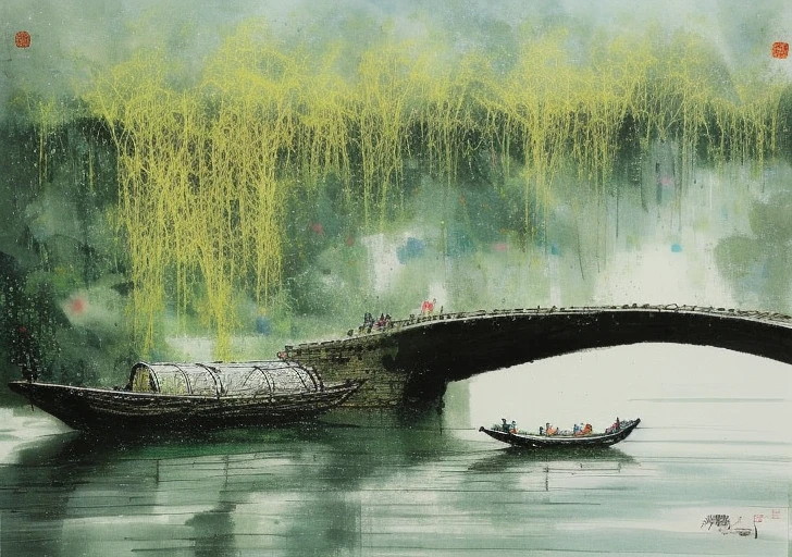中国彩墨-Chinese ink painting