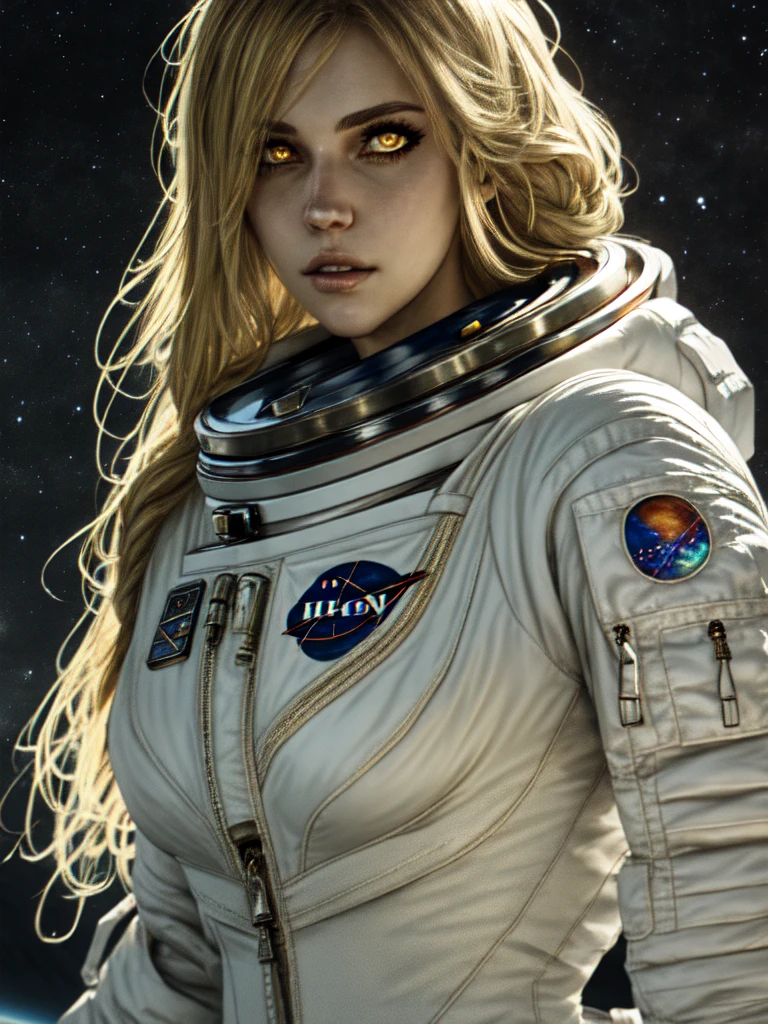 (masterpiece, best quality:1.2), <lyco:Queen_Marika-lc-000005:0.7> 1girl, lips, yellow eyes, parted lips, blonde hair, hair over one eye, long single braid, breasts, large breasts, (covered nipples:0.5) [(astronaut:1.4):bodycon] costume, no helmet, hair ornament, looking at viewer, (suggestive:0.9), horny, (segges:1.2) outdoors, (night:1.3), scared, landscape, cosmos, gloomy mountain at the background, cinematic lighting, (volumetric lighting), extremely detailed CG unity 8k wallpaper, focused, extremely detailed, ultra realistic, photorealistic, sharp focus, (high contrast), photograph, detailed and intricate, instagram, highly detailed, digital painting, artstation, concept art, smooth, sharp focus, illustration,, (epic realistic, hdr, luminous, intricate details, hyperdetailed, cinematic, rim light)