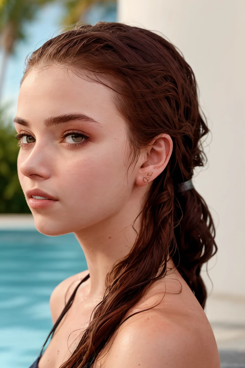 Zovya's Wet Hair