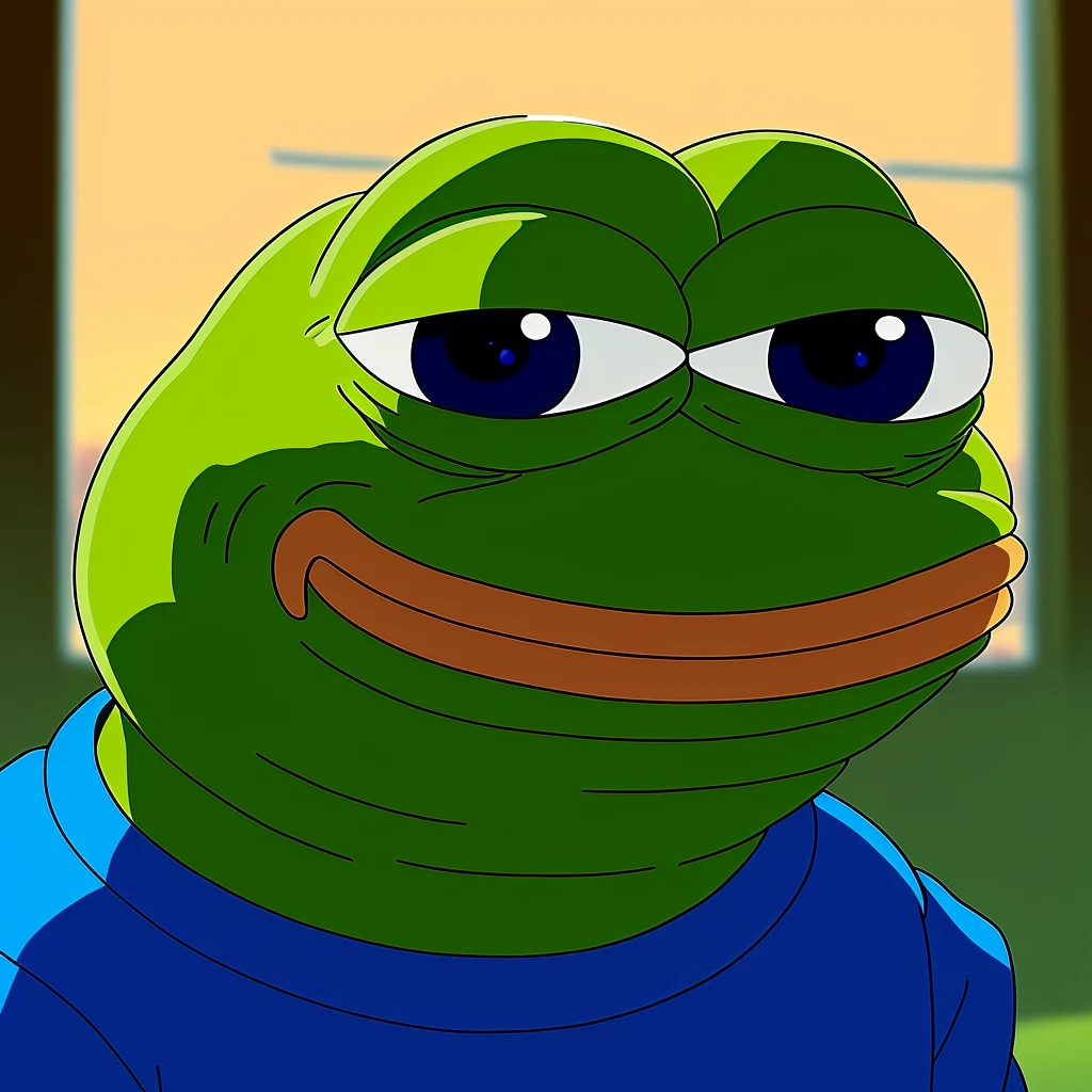 pepe_frog, portrait of a Deliriously happy and screaming Kermit the frog in Society (1989), highly detailed, centered, solid color background, digital painting, artstation, concept art, smooth, sharp focus, illustration, artgerm, donato giancola, Joseph Christian Leyendecker, Les Edwards, Ed Repka, WLOP, Artgerm , by studio ghibli , cartoon,
<lora:pepe_frog_v2:.8>