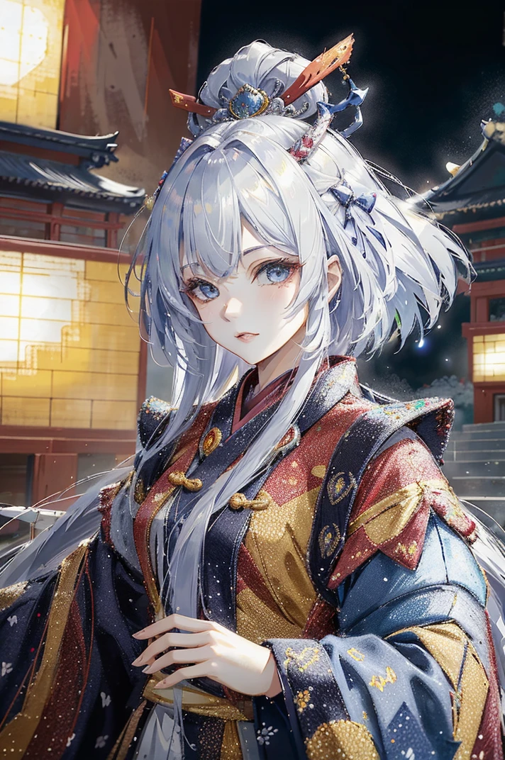 masterpiece, high quality,,looking at viewer,east asian architecture, upper body, plstyle
pointillism technique,
(vibrant dots):1.2,
optical mixing, playful patterns,
lively texture, rich colors,
unique visual effect
<lora:OilPaintStyle_v1:1> <lora:PL_v2:0.6>