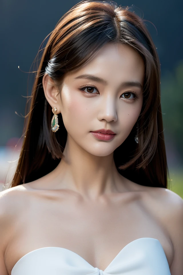 dress shirt,  depth of field, night cityscape, (1girl:1.6),   long hair, ulzzang-6500v1.1, (original: 1.2), (realistic: 1.3) , beautiful girl with beautiful details, extremely detailed eyes and face, eyes with beautiful details, absurd, incredibly absurd, huge file size, ultra detail, high resolution, ultra detailed, best quality, masterpiece, illustration, ultra detailed and beautiful, ultra detailed, CG, unity, 8k wallpaper, amazing, fine Detail, masterpiece, top quality, official art, extremely detailed CG unity 8k wallpaper, cinematic lighting, (perfect shiny skin:0.6), slim and smooth lines, (floating), (small breasts:1),  earrings ,   <lora:Liyitong_v1:0.8>