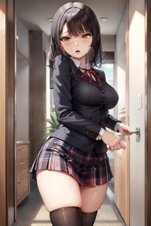 pov doorway, indoors, medium breasts, school uniform,

<lora:concept-pov_doorway-v1:0.7>