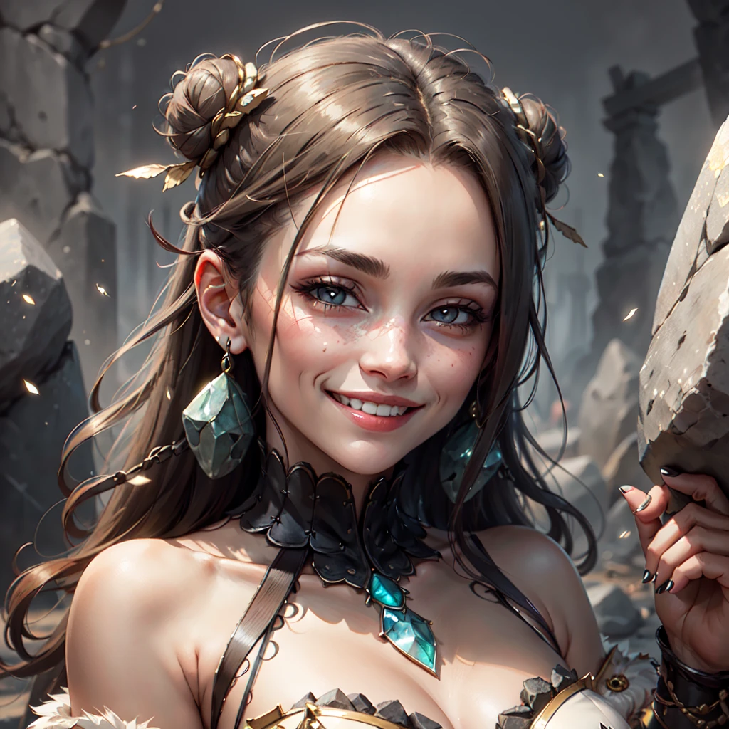 <lora:StonepunkAI-000011:.6>, StonepunkAI
smiling woman