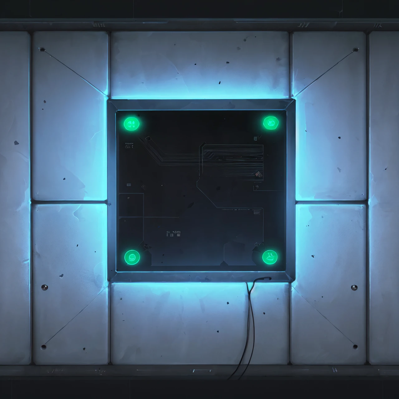 wowtexture of sc-fi led panel, glowing display, seamless <lora:sxz-wowtexture-v2:0.8>