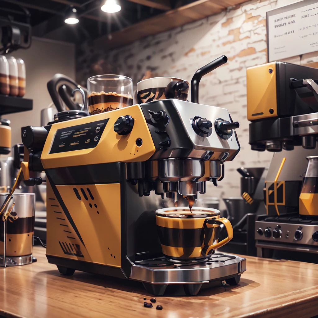 <lora:ConstructionyardAIV3:.8> ConstructionyardAI coffee machine