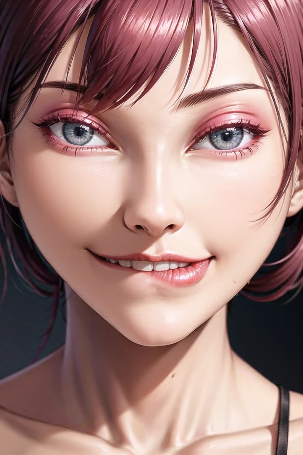 1girl, biting lip, (DDbitlip), semirealistic, masterpiece, high quality, highres, absurdres, best quality, 4k, ray tracing,  <lora:DDlipbit_1:0.75>