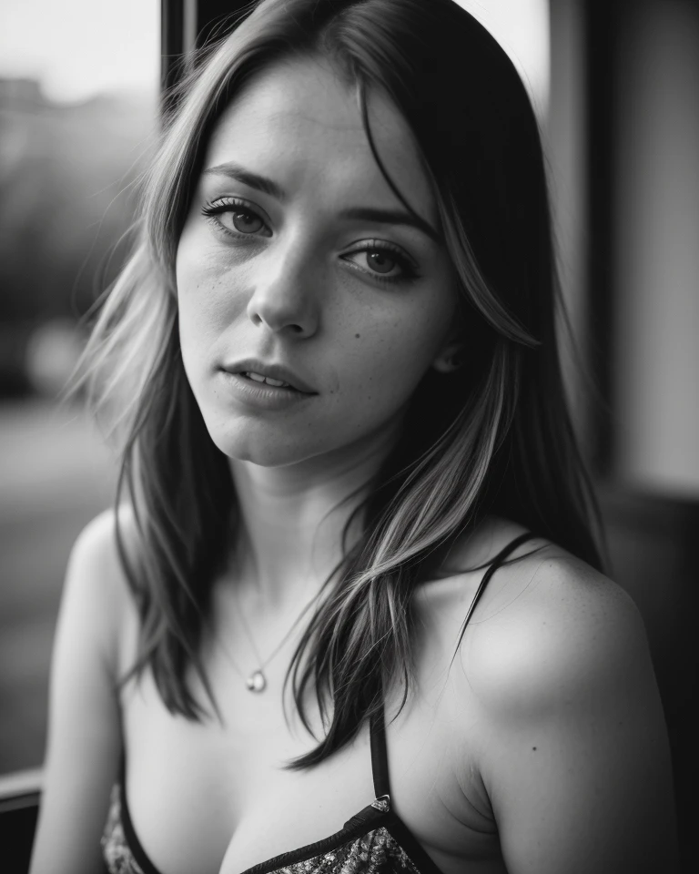 mid shot portrait photo of [Madi Teeuws|Mila Azul|Alison Wonderland|Alexis Bledel]
highly detailed, realistic analog style photography