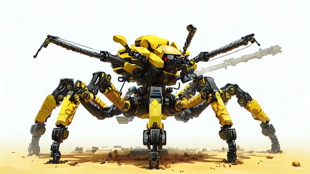 Spider Robot walking on uranium, radiation, dangerous
<lora:ConstructionyardAI_v2:1.0> constructionyardai\