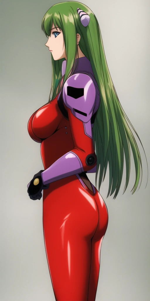 masterpiece, best_quality, highres, <lora:EmiliaJenius:0.65>, EmiliaJenius, large_breasts, bodysuit, solo