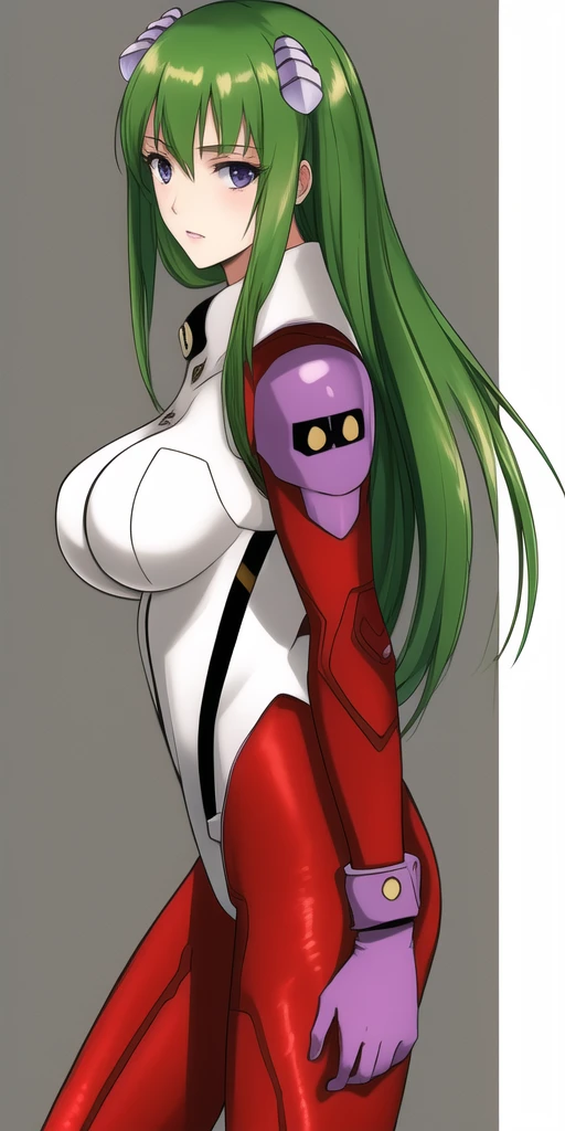 masterpiece, best_quality, highres, <lora:EmiliaJenius:0.65>, EmiliaJenius, large_breasts, bodysuit, solo