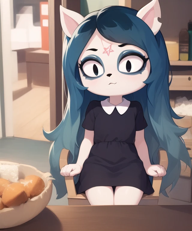 claire, blue hair, collared dress, furry
<lora:claire-10:0.9>