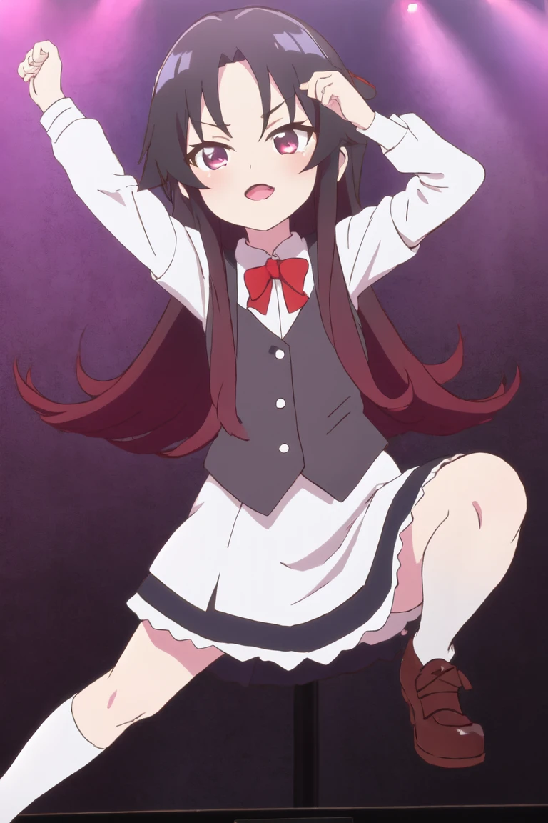 dynamic pose
 <lora:Ryuuou no Oshigoto!_yashajin ai:0.7> yashajin ai