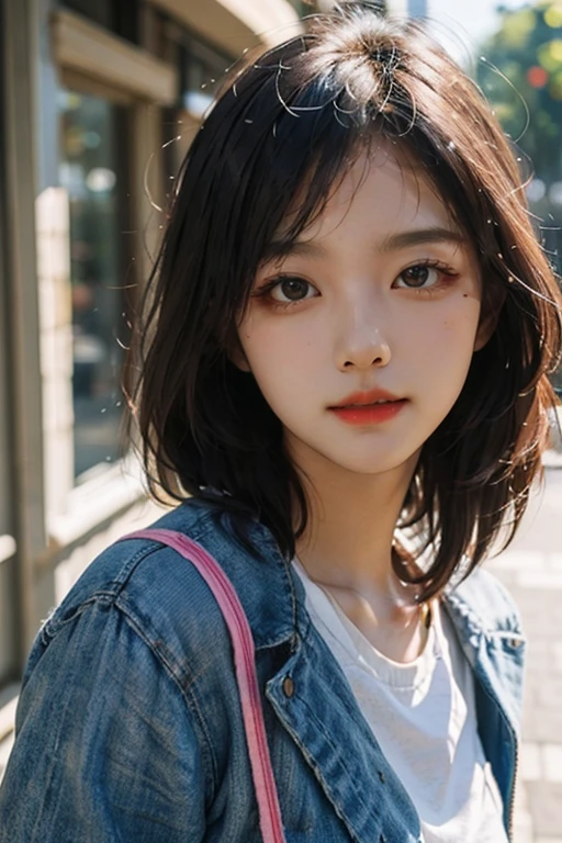 masterpiece, best quality,realistic,realskin,1girl,outdoor,low_key, <lora:FilmG2:0.6>