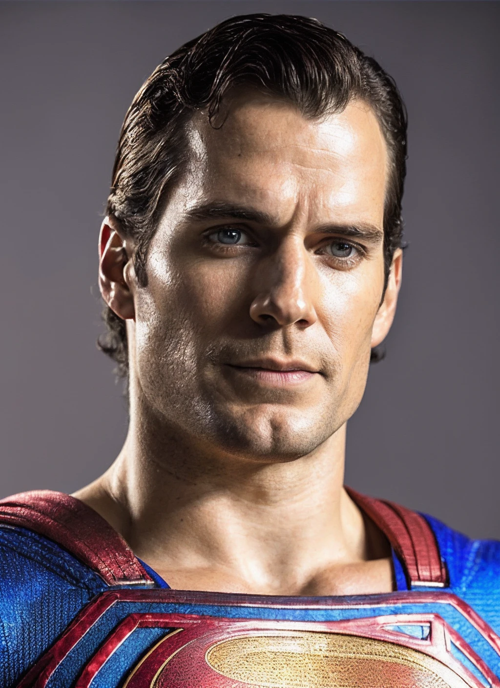 <portrait of sks person as superman, masculine, epic > (photo, studio lighting, hard light, sony a7, 50 mm, hyperrealistic, big depth of field, mate skin, pores, wrinkles, concept art, colors, hyperdetailed, hyperrealistic)