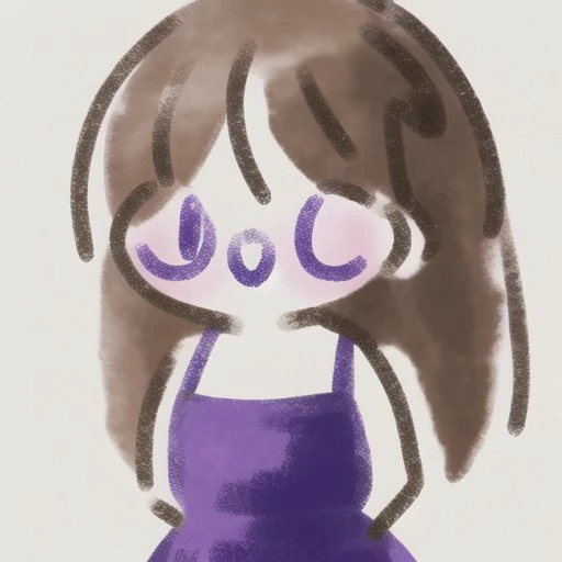 <lora:shilhps:1>, hps, drawing, picture, painting, 1girl, apron, boots, brown hair, dress, hair ribbon, hairband, happy, highres, long hair, ribbon, solo, very long hair, violet eyes