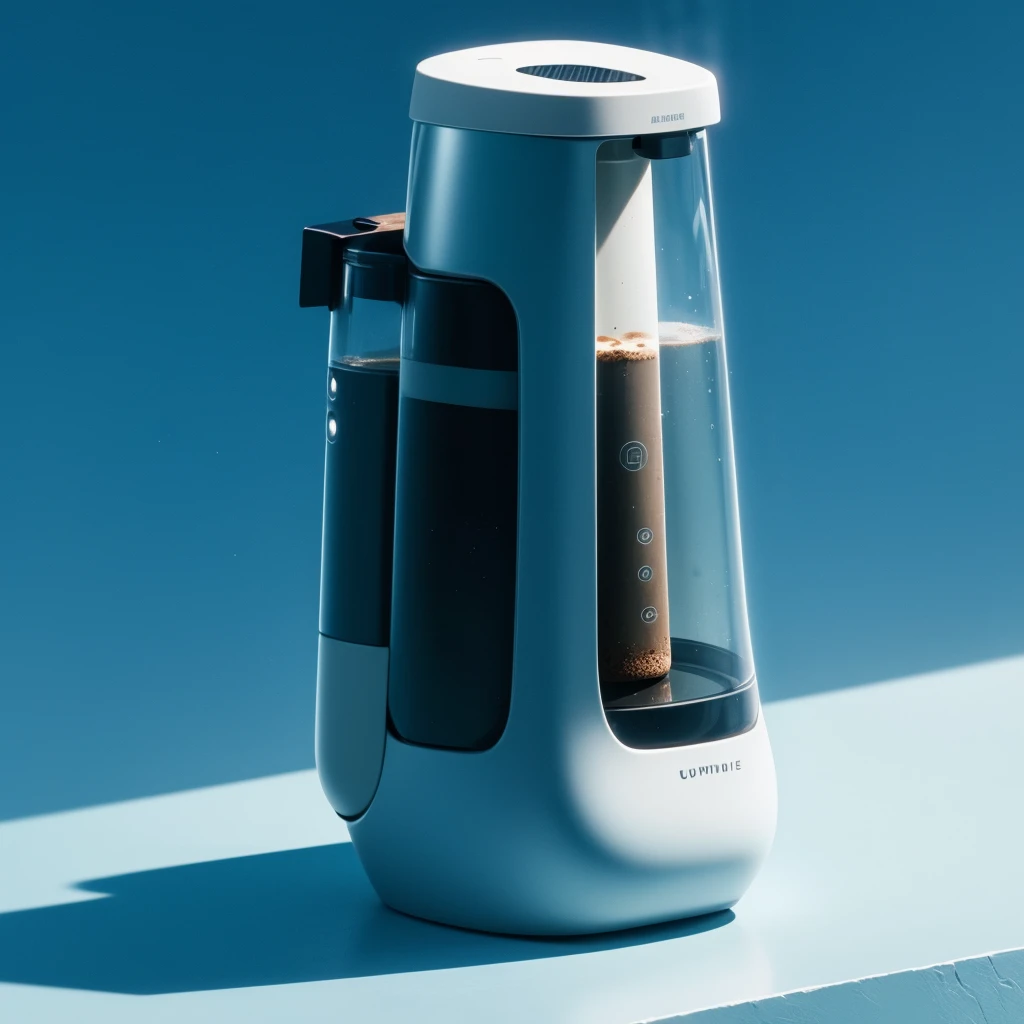 emauromin style, futuristic rounded coffee maker, finely detailed, purism, ue 5, a computer rendering, minimalism, octane render, 4k <lora:eddiemauroLora2:0.8>