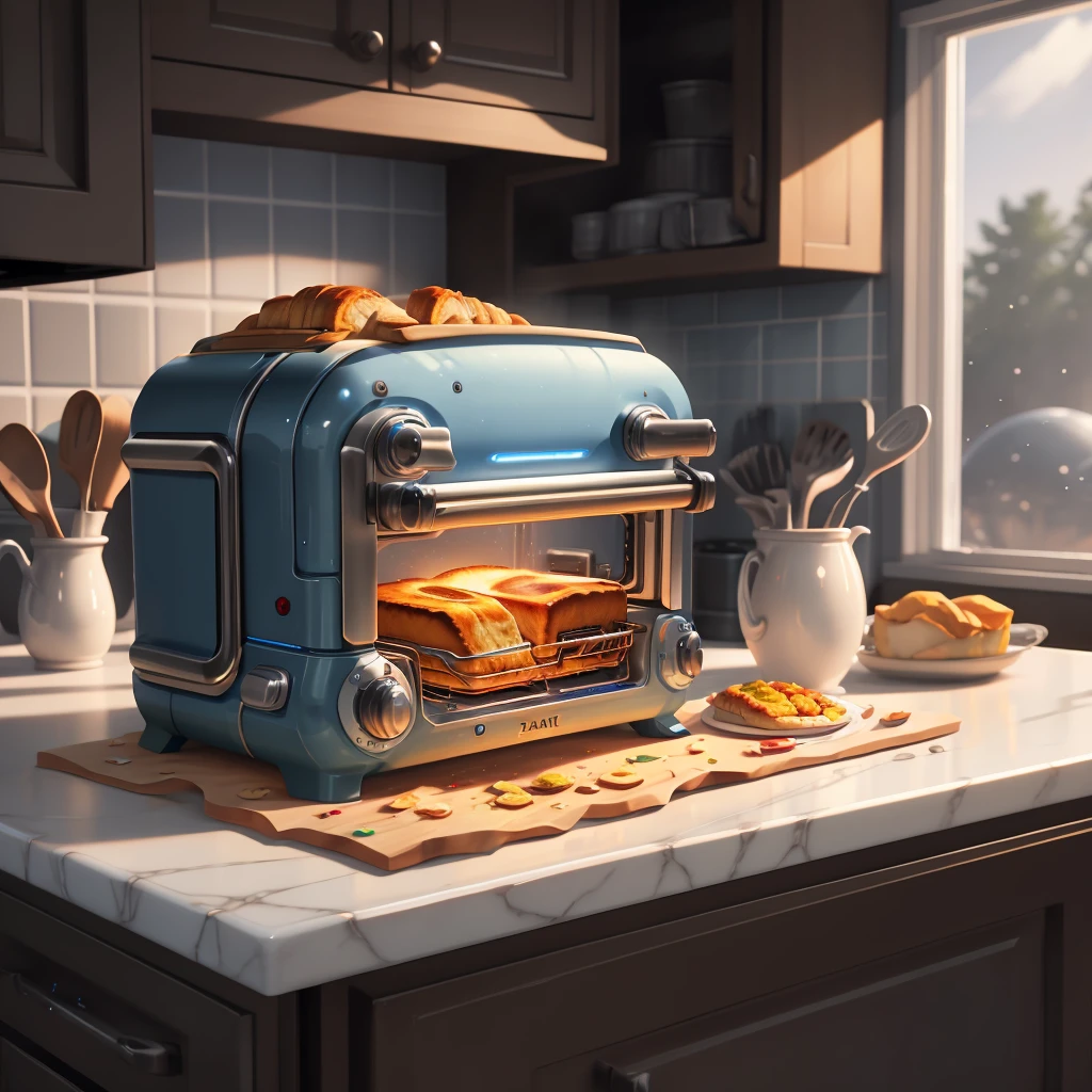 best quality, masterpiece, realistic, detailed,
TerranAI, toaster in kitchen, <lora:TerranAIv2:0.8>,