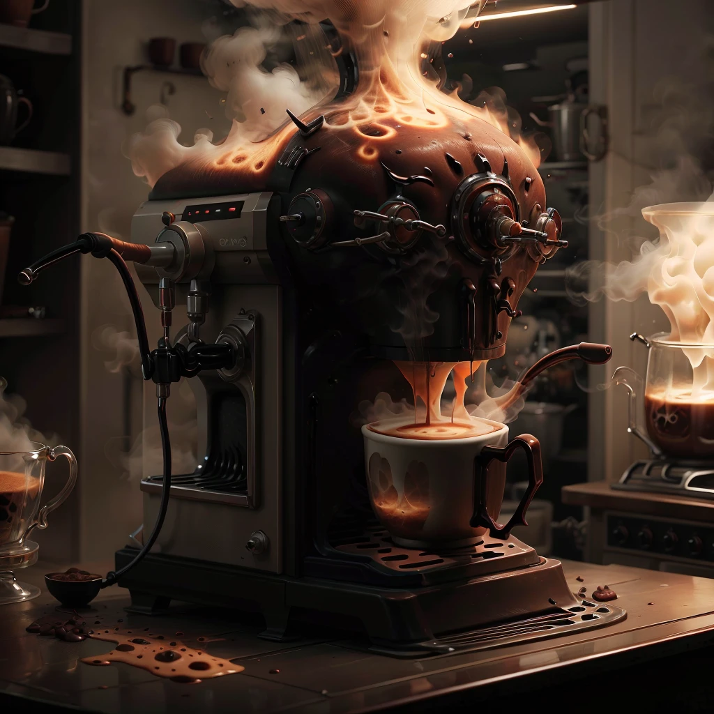 <lora:InfernalAIv8:.9> 1nf3rnalAI coffee machine