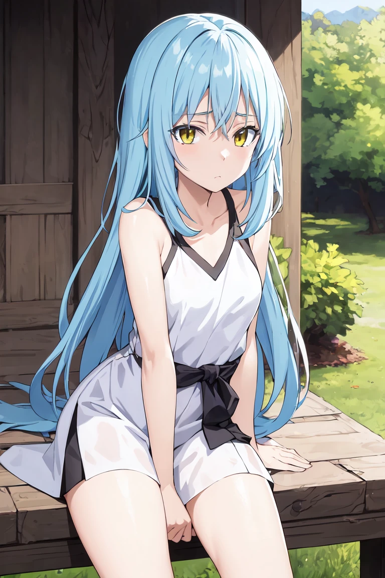 ((best quality)), ((masterpiece)), (detailed),
<lora:RimuruTempestV2:0.7> rimuru tempest,