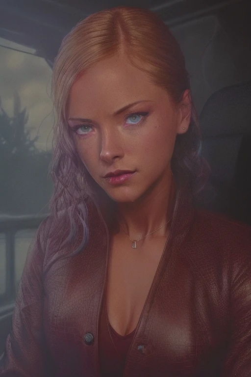 (dark shot:1.1), realistic, (best quality), masterpiece, ultra-detailed, Digital painting, 8k uhd, high resolution, (rim lighting:1.2), two tone lighting, a waist up portrait of a woman <lora:KLOK05:0.75>, (neutral colors:1.2), (hdr:1.4), hyperdetailed, (artstation:1.4), cinematic, warm lights, dramatic light, (intricate details:1.1), complex background,(intricate details:1.12),