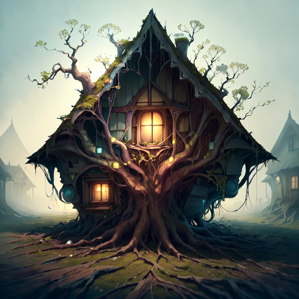 <lora:RootsBranchesAIv5:.8> RootsBranchesAI house