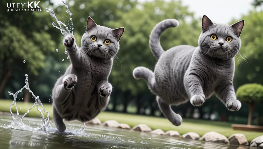 (photorealistic:1.4), official art, unity 8k wallpaper, ultra detailed, beautiful and aesthetic, masterpiece, best quality, 3d, animal, animal focus, blurry, palace as background, water splashing, cat, depth of field, falling, (jumping from above:1.2), gravity, motion blur, photo, photo inset, realistic, whiskers, (Chartreux:1.3),
<lora:Chartreux-v2:0.5>