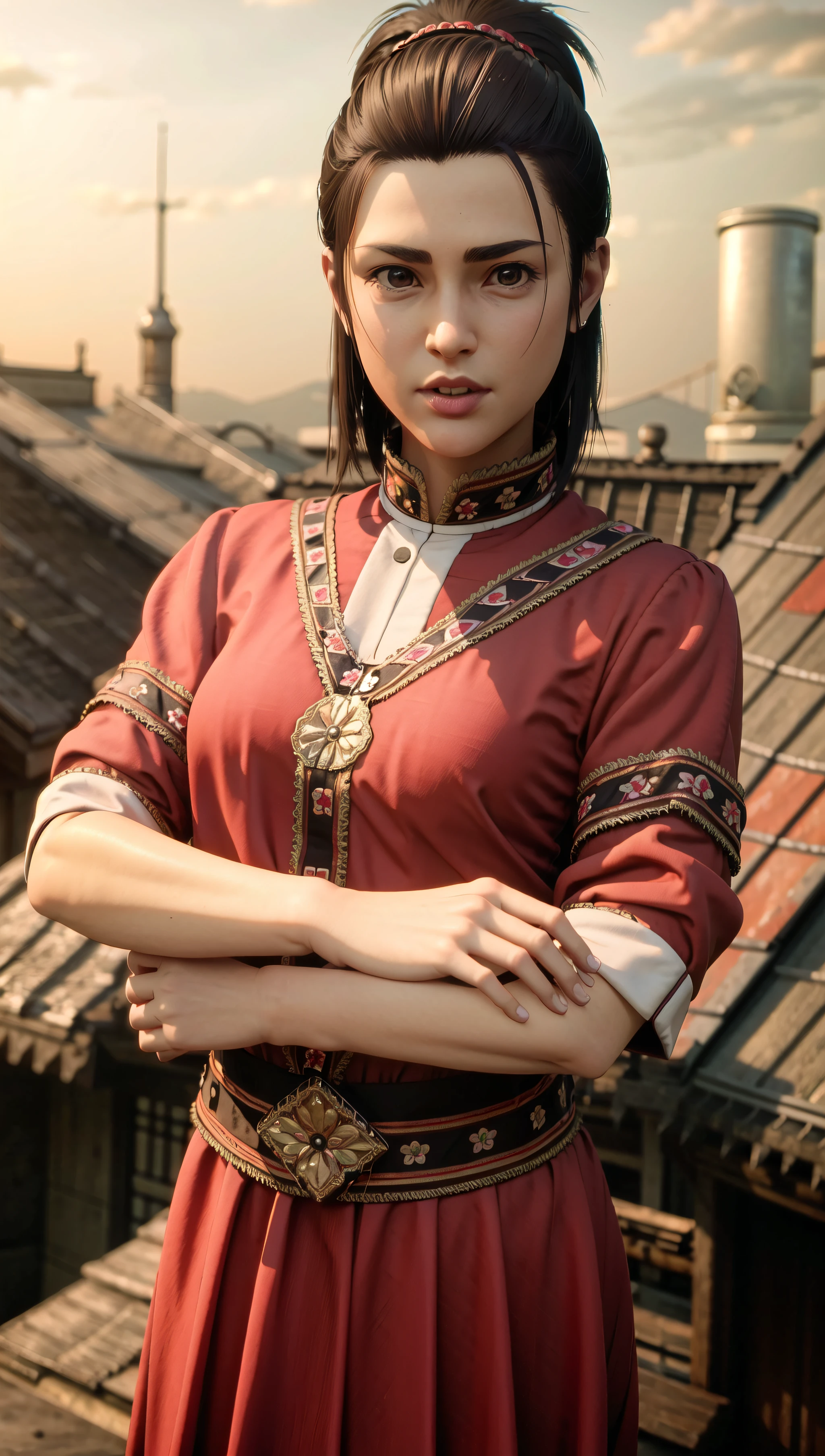 (cowboy shot), sfw, (masterpiece), (best quality:1.0), (ultra highres:1.0), detailed eyes
BREAK
<lora:GabiAOT:0.6> GabiAOT, dynamic pose, looking at viewer, 1girl, brown eyes
<lora:zhuangzunv:0.8> zhuangzunv, floral print, embroidery
<lora:ff7r_style_ned_offset:1> ff7r_style
BREAK
(rooftop, nighttime, outdoors, gorgeous view)